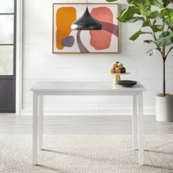 5pc Camden Rectangular Dining Set White - Buylateral 8 5pc Camden Rectangular Dining Set White - Buylateral -Buylateral GUEST e17b7ac1 0fa5 4bce adb6 6d37684c6f22