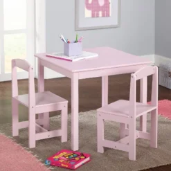 3pc Madeline Kids' Table And Chair Set - Buylateral -Buylateral GUEST e316b724 2895 4b42 bd97 a75858dea5a9