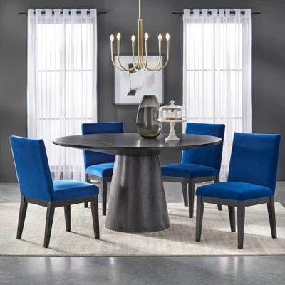 5Pc North Bay Round Dining Set Navy - Buylateral 3 5Pc North Bay Round Dining Set Navy - Buylateral
