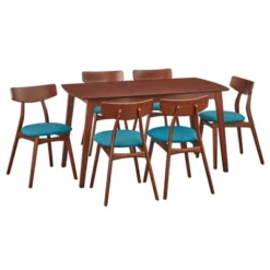7pc Archer Rectangular Dining Set - Buylateral -Buylateral GUEST e40efa72 7e72 4ce2 be44 e32941170fa5