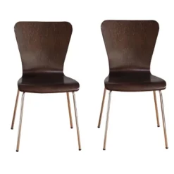 Set Of 2 Pisa Modern Bentwood Dining Chairs - Buylateral -Buylateral GUEST e499a805 e68e 41ea aa57 9913b1c7639f