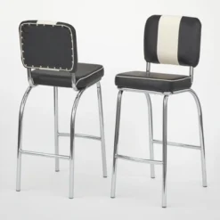 Set Of 2 30" Raleigh Retro Counter Height Barstools - Buylateral -Buylateral GUEST e6b622f5 f5bf 402a 9ab4 7cb8ed9b1c6b
