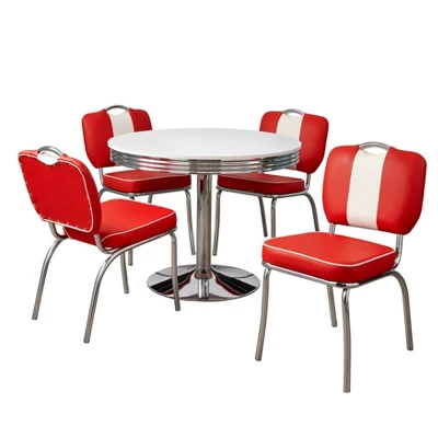 5pc Raleigh Retro Dining Set - Buylateral 8 5pc Raleigh Retro Dining Set - Buylateral - Image 6
