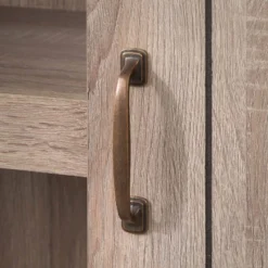 71" Glasbern Tall Farmhouse Barn Door Bookcase Weathered Gray - Buylateral 9 71" Glasbern Tall Farmhouse Barn Door Bookcase Weathered Gray - Buylateral -Buylateral GUEST e9aa96de 6b19 4165 8e65 a81cde6081cd