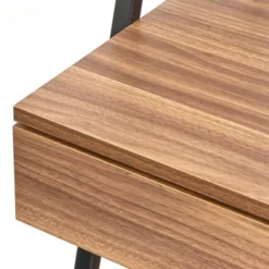 Denton Ladder Desk Walnut/Black - Buylateral -Buylateral GUEST eeb99070 4552 4e91 b2f3 2012607c1ba7