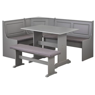 3pc Polly Upholstered Nook Dining Set - Buylateral 7 3pc Polly Upholstered Nook Dining Set - Buylateral - Image 5