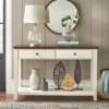 Charleston Sofa Table Off White/Chestnut - Buylateral 1 Charleston Sofa Table Off White/Chestnut - Buylateral -Buylateral GUEST f6d72a69 9cf3 45da b54b 21816d77dff3