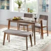 4pc Celeste Dining Set With Bench - Buylateral -Buylateral GUEST f81bdc53 db4b 47fc a6d9 0ceff9032750