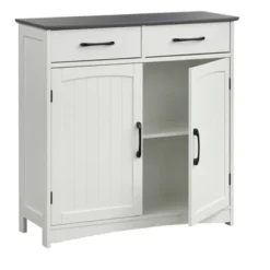 Dalton 2 Door Buffet Cabinet White/Charcoal Gray - Buylateral 12 Dalton 2 Door Buffet Cabinet White/Charcoal Gray - Buylateral -Buylateral GUEST feeb1277 d93e 4338 bec5 d8ac1d2e4765